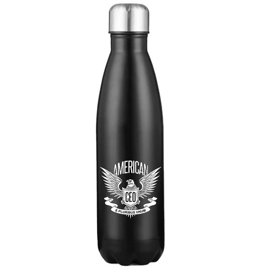 American CEO Patriotic Eagle 17oz Stainless Steel Water Bottle