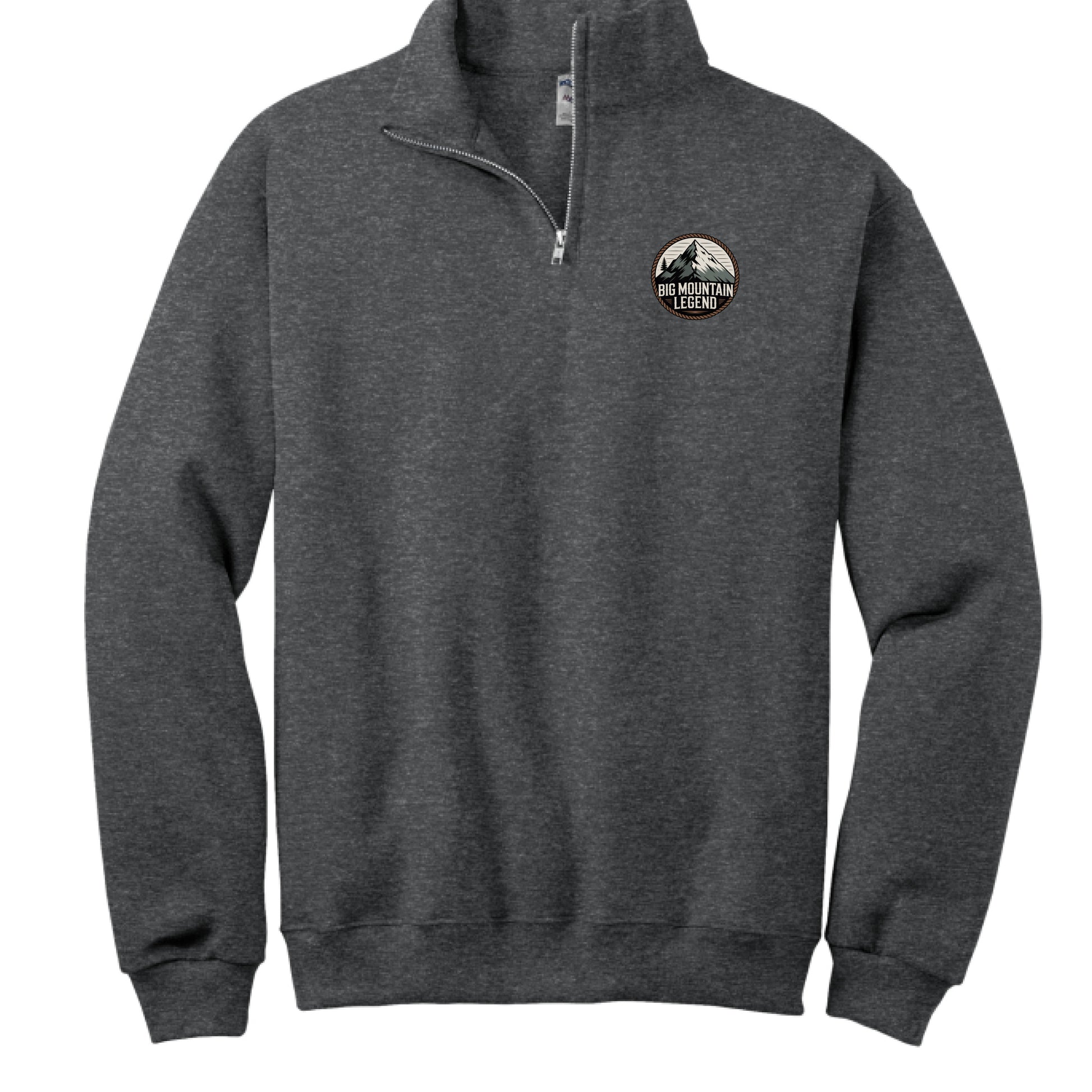 BLACK HEATHER - FRONT